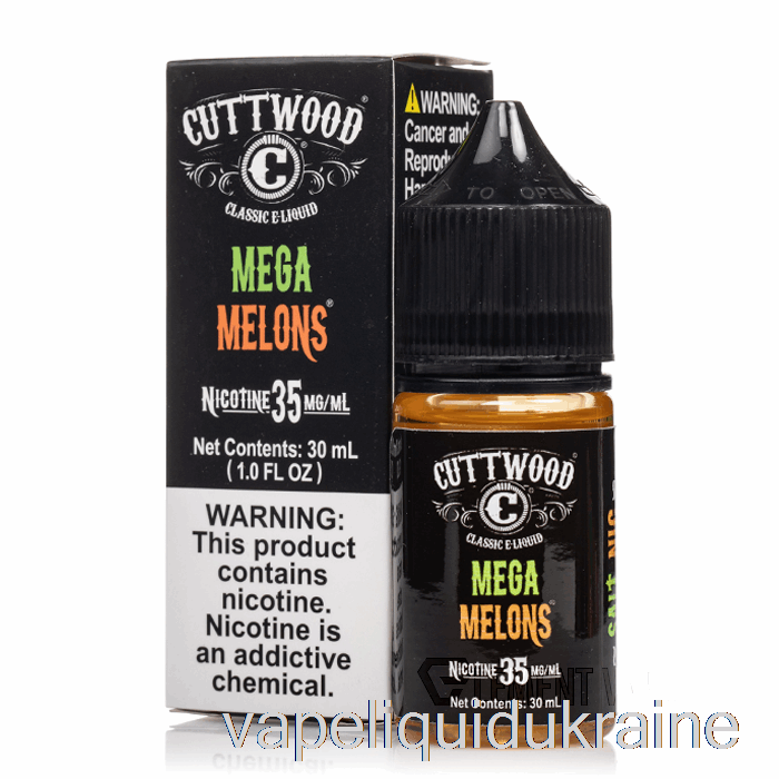 Vape Ukraine Mega Melons - Cuttwood Salts - 30mL 35mg